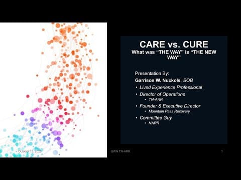 Care Vs. Cure
